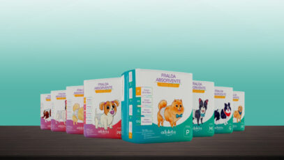 Adoleta lança fraldas para cães e gatos