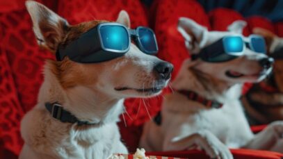 cinema para pets