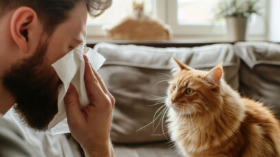 gatos para pessoas alérgicas