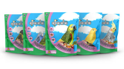 alimentos para aves, Pássaro Forte