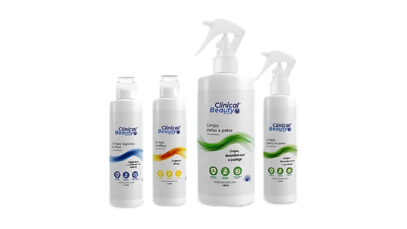 Linha de higiene para cães