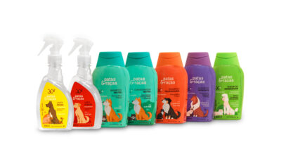 cosméticos para cães e gatos