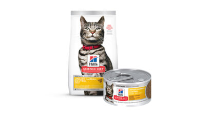 Rações para trato urinário e controle de bolas de pelo